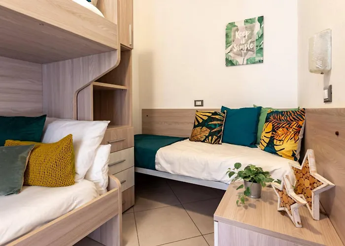 Cozy Floor With Shared Garden Appartement Bibione